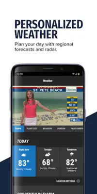 WFLA News Channel 8 - Tampa FL android App screenshot 0